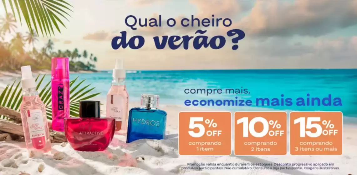 Catálogo Água de Cheiro em Caruaru | Qual o cheiro do verao ? | 2026-02-13T00:00:00.000Z - 2026-03-03T00:00:00.000Z