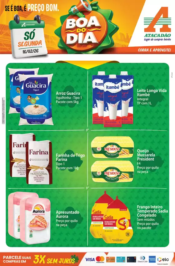 Catálogo Atacadão em Maracaju | Atacadão - Boa do Dia | 2026-02-16T00:00:00.000Z - 2026-02-18T00:00:00.000Z