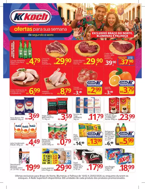 Catálogo Supermercados Koch em Piracicaba | Ofertas especiais para você | 2026-02-16T00:00:00.000Z - 2026-02-20T00:00:00.000Z
