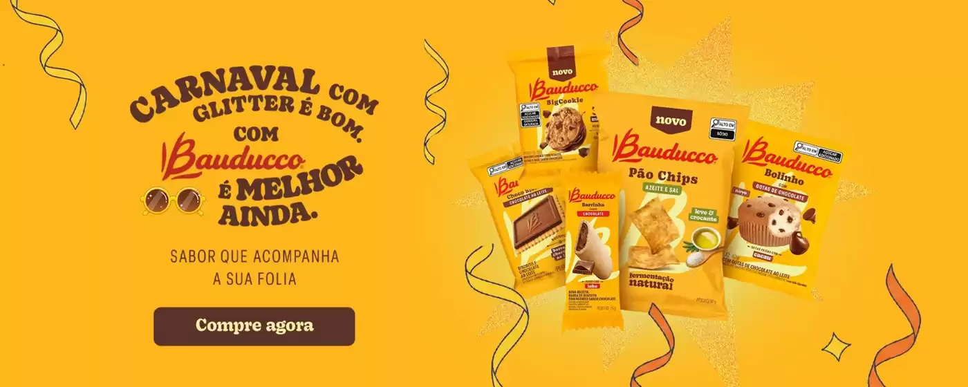 Catálogo Casa Bauducco em Chapecó | Carnaval | 2026-02-17T00:00:00.000Z - 2026-03-03T00:00:00.000Z