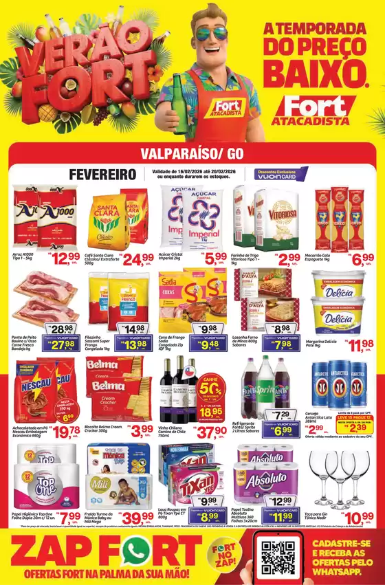 Catálogo Fort Atacadista em Mesquita | DF Fort Semanal 3ª Ed 16 a 20 FEV 26 Valparaiso | 2026-02-16T00:00:00.000Z - 2026-02-20T00:00:00.000Z