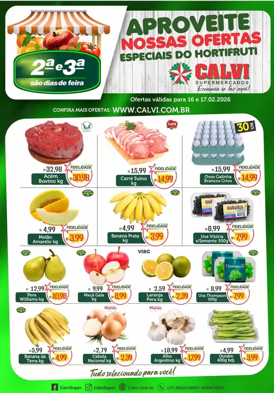 Catálogo Calvi Supermercados | Aproveite Nossas Ofertas | 2026-02-17T00:00:00.000Z - 2026-02-17T00:00:00.000Z