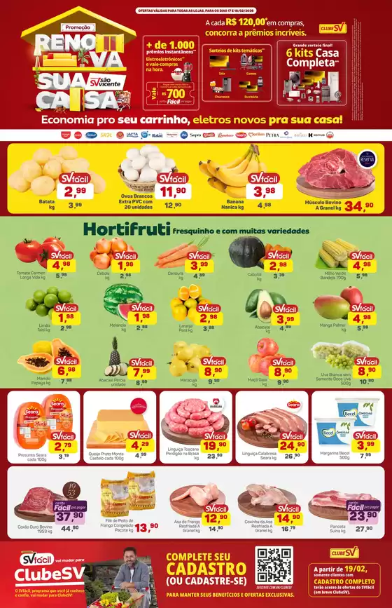 Catálogo Supermercados São Vicente | Nossas melhores pechinchas | 2026-02-17T00:00:00.000Z - 2026-02-18T00:00:00.000Z