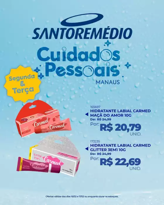 Catálogo Drogarias Santo Remédio em Brasília | Ofertas e promoções atuais | 2026-02-16T00:00:00.000Z - 2026-02-17T00:00:00.000Z
