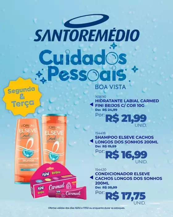 Catálogo Drogarias Santo Remédio em Brasília | Encarte Drogarias Santo Remedio | 2026-02-16T00:00:00.000Z - 2026-02-17T00:00:00.000Z