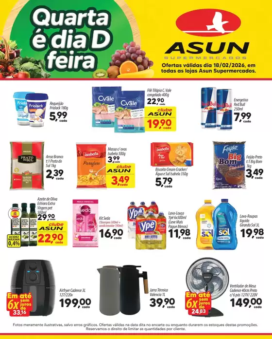 Catálogo Asun em Pontal | Ofertas e promoções atuais | 2026-02-18T00:00:00.000Z - 2026-02-18T00:00:00.000Z