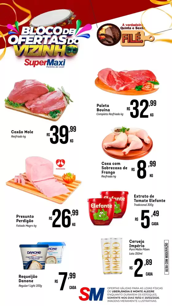 Catálogo SuperMaxi em Santo André | Quinta E Sexta Filé | 2026-02-19T00:00:00.000Z - 2026-02-20T00:00:00.000Z