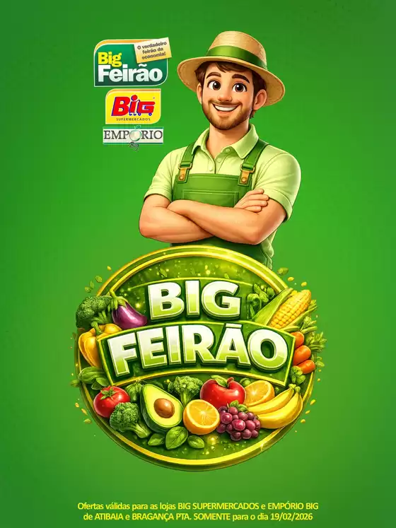 Catálogo Big Supermercados em Santo André | Big Feirão | 2026-02-19T00:00:00.000Z - 2026-02-19T00:00:00.000Z