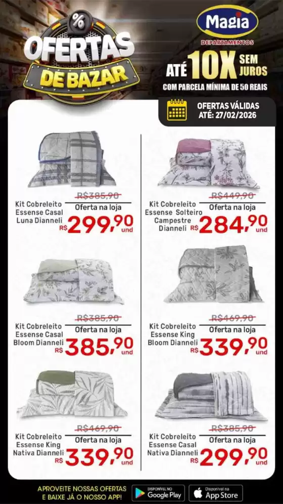 Catálogo Supermercados Magia em Santo André | Ofertas De Bazar | 2026-02-19T00:00:00.000Z - 2026-02-27T00:00:00.000Z