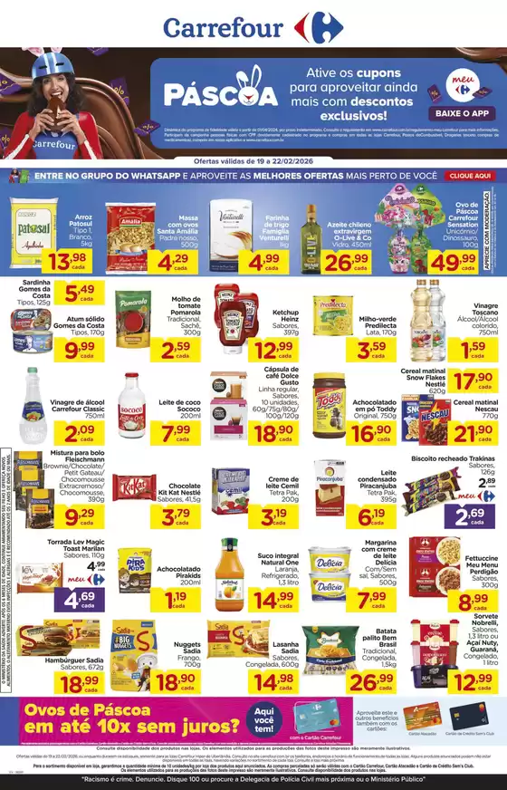 Catálogo Carrefour em Cambé | Ofertas exclusivas | 2026-02-19T00:00:00.000Z - 2026-02-22T00:00:00.000Z