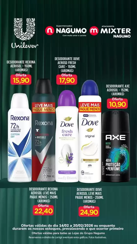 Catálogo Nagumo em Curitiba | Unilever | 2026-02-19T00:00:00.000Z - 2026-02-20T00:00:00.000Z