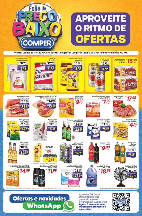 Catálogo Comper em Juiz de Fora | Melhores ofertas para todos os clientes | 2026-02-16T00:00:00.000Z - 2026-02-20T00:00:00.000Z