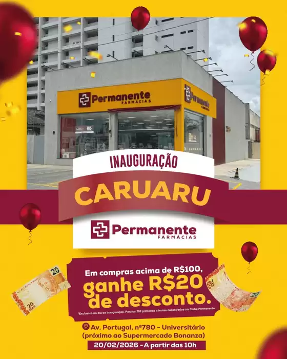 Catálogo Farmácia Permanente em Nova Lima | Grandes descontos em produtos selecionados | 2026-02-20T00:00:00.000Z - 2026-02-20T00:00:00.000Z