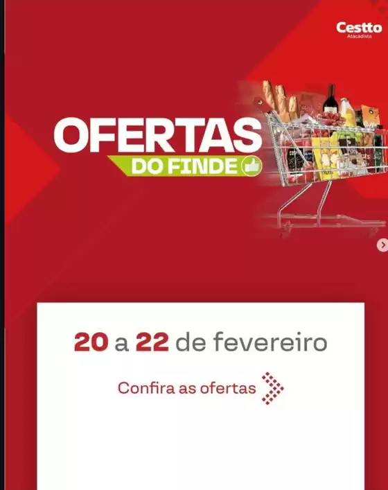 Catálogo Cestto Atacadista | Ofertas Do Finde | 2026-02-20T00:00:00.000Z - 2026-02-22T00:00:00.000Z