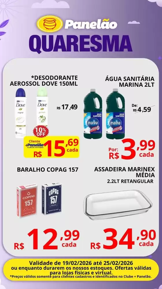 Catálogo Panelão Supermercados | Quaresma | 2026-02-20T00:00:00.000Z - 2026-02-25T00:00:00.000Z