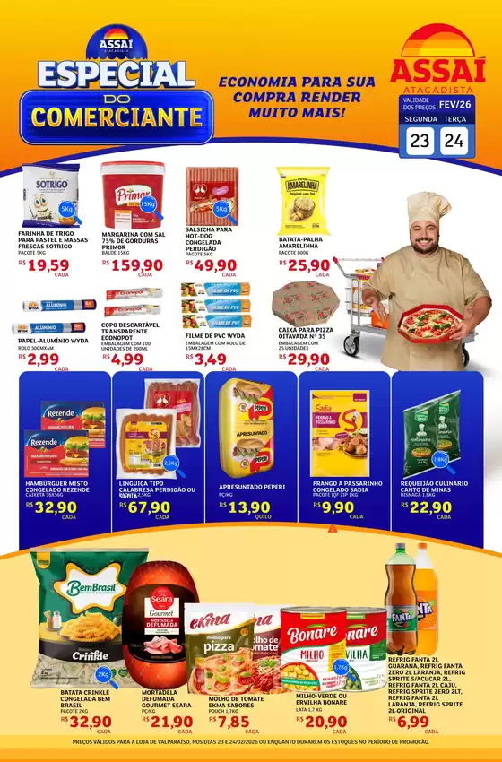 Catálogo Assaí Atacadista em Itaboraí | Melhores ofertas e descontos | 2026-02-23T00:00:00.000Z - 2026-02-24T00:00:00.000Z