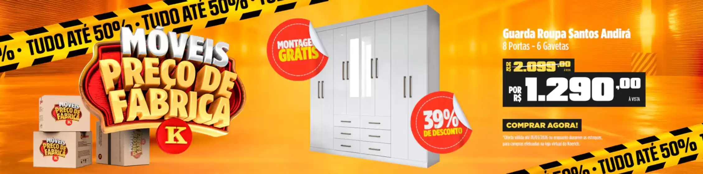 Catálogo Lojas Koerich em Cariús | Moveis Preço De Fabrica | 2026-02-23T00:00:00.000Z - 2026-03-01T00:00:00.000Z