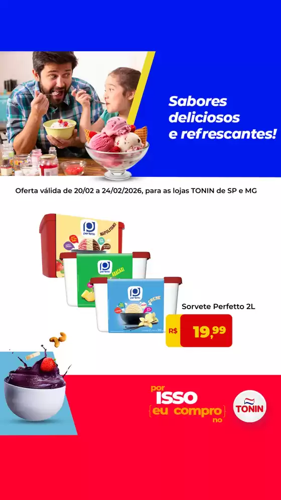 Catálogo Tonin Superatacado em Rio de Janeiro | Oferta Sorvete Perfetto | 2026-02-23T00:00:00.000Z - 2026-02-24T00:00:00.000Z