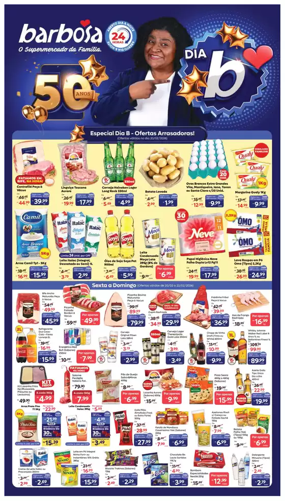 Catálogo Barbosa Supermercados em Rio de Janeiro | Barbosa O Supermercado Da Família | 2026-02-23T00:00:00.000Z - 2026-02-24T00:00:00.000Z