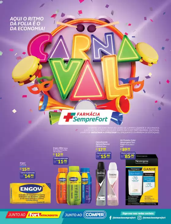 Catálogo Farmácia SempreFort em Alfredo Wagner | SempreFort - Mato Grosso do Sul | 2026-02-09T00:00:00.000Z - 2026-02-27T00:00:00.000Z