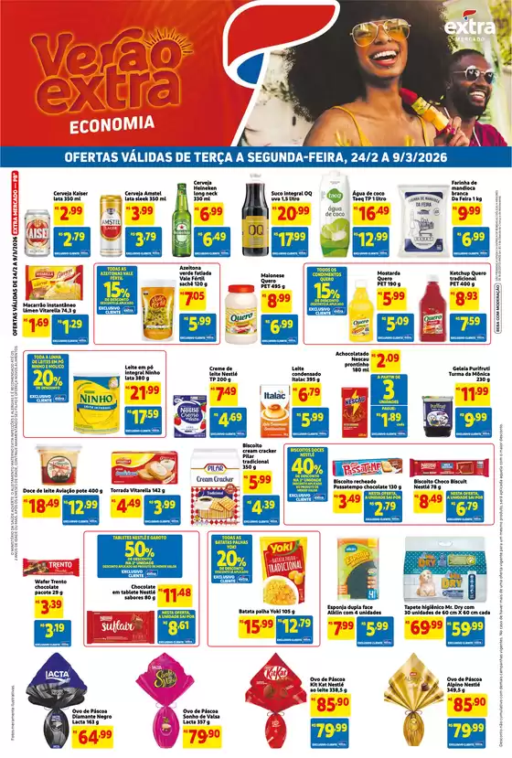 Catálogo Extra em Alfredo Wagner | Melhores ofertas para todos os caçadores de pechinchas | 2026-02-24T00:00:00.000Z - 2026-03-09T00:00:00.000Z