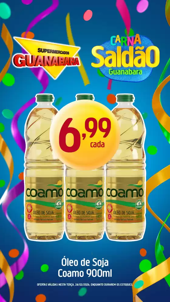 Catálogo Supermercados Guanabara em Parauapebas | Carna Saldão Guanabara | 2026-02-24T00:00:00.000Z - 2026-02-24T00:00:00.000Z