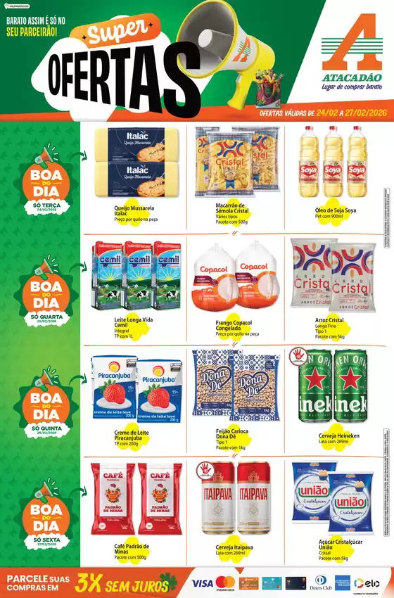Catálogo Atacadão em Santo André | Super Ofertas Valparaíso GO | 2026-02-24T00:00:00.000Z - 2026-02-27T00:00:00.000Z