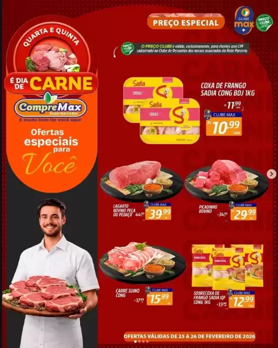 Catálogo CompreMax em Guarulhos | É DIA DE CARNЕ | 2026-02-25T00:00:00.000Z - 2026-02-26T00:00:00.000Z