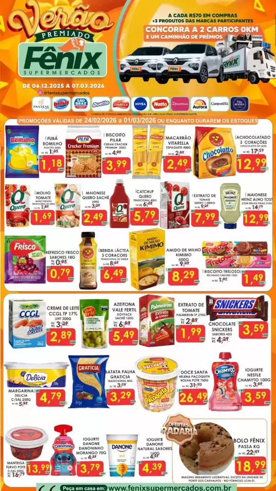 Catálogo Fênix Supermercados em Guarulhos | Verão | 2026-02-25T00:00:00.000Z - 2026-03-01T00:00:00.000Z