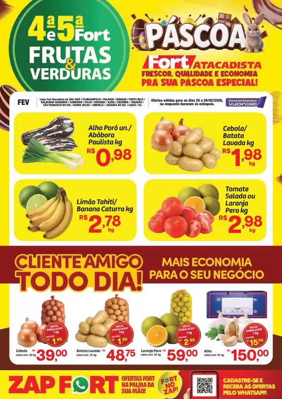 Catálogo Fort Atacadista em Guaíba | SC Fort FLV 4 e 5 25 e 26 FEV 26 Regional | 2026-02-25T00:00:00.000Z - 2026-02-26T00:00:00.000Z