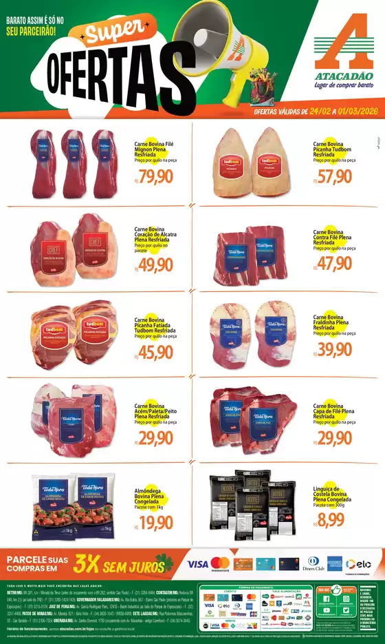 Catálogo Atacadão em Guaíba | Atacadão - Carnes | 2026-02-25T00:00:00.000Z - 2026-03-01T00:00:00.000Z