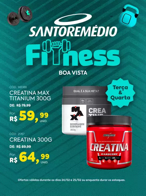 Catálogo Drogarias Santo Remédio | Ofertas e promoções atuais | 2026-02-24T00:00:00.000Z - 2026-02-25T00:00:00.000Z