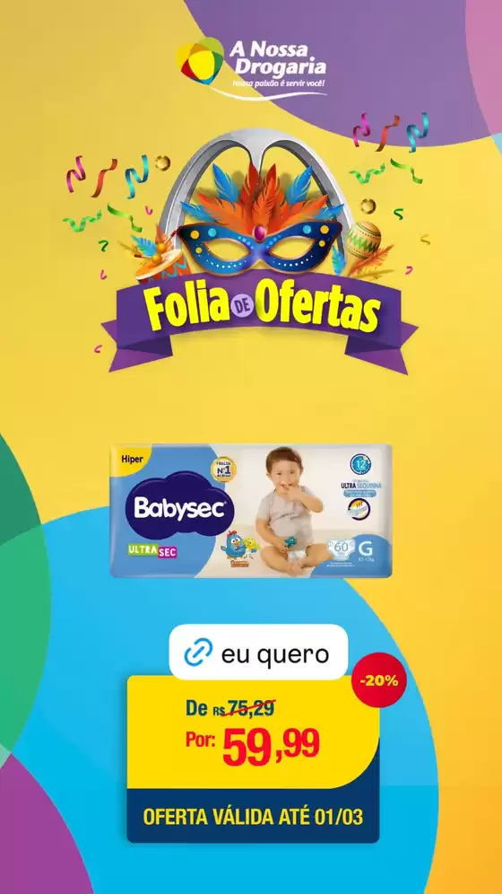 Catálogo A Nossa Drogaria | Folia De Ofertas | 2026-02-25T00:00:00.000Z - 2026-03-01T00:00:00.000Z