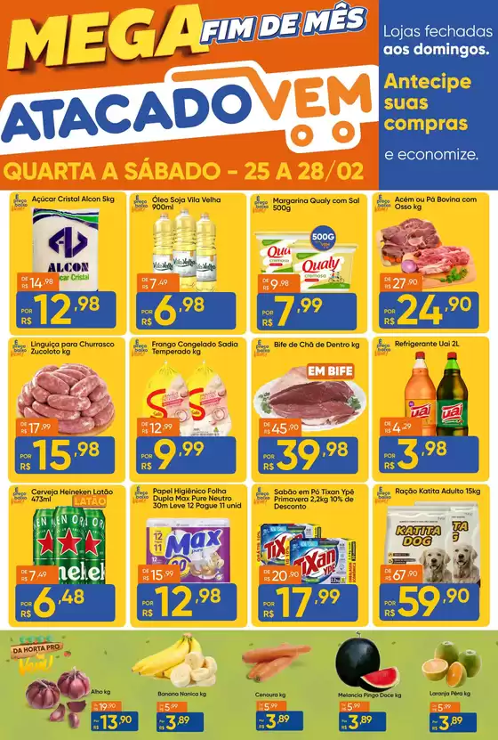 Catálogo ATACADO VEM | Folheto Atacado Vem | 2026-02-25T00:00:00.000Z - 2026-02-28T00:00:00.000Z