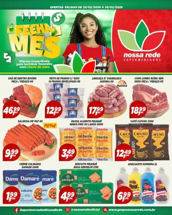 Catálogo Nossa Rede Supermercados | Fecha Mes | 2026-02-26T00:00:00.000Z - 2026-02-28T00:00:00.000Z