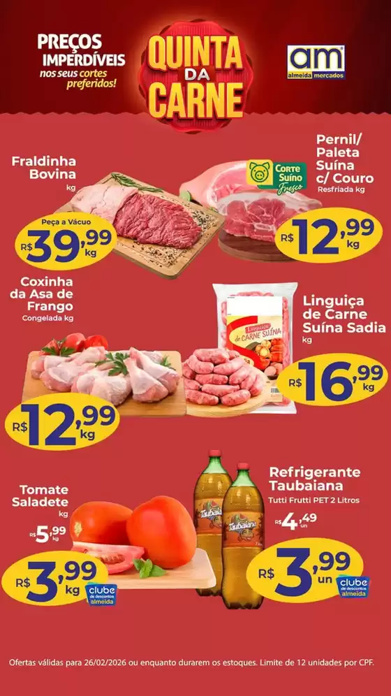 Catálogo Almeida Mercados | Quinta Da Carne | 2026-02-26T00:00:00.000Z - 2026-02-26T00:00:00.000Z