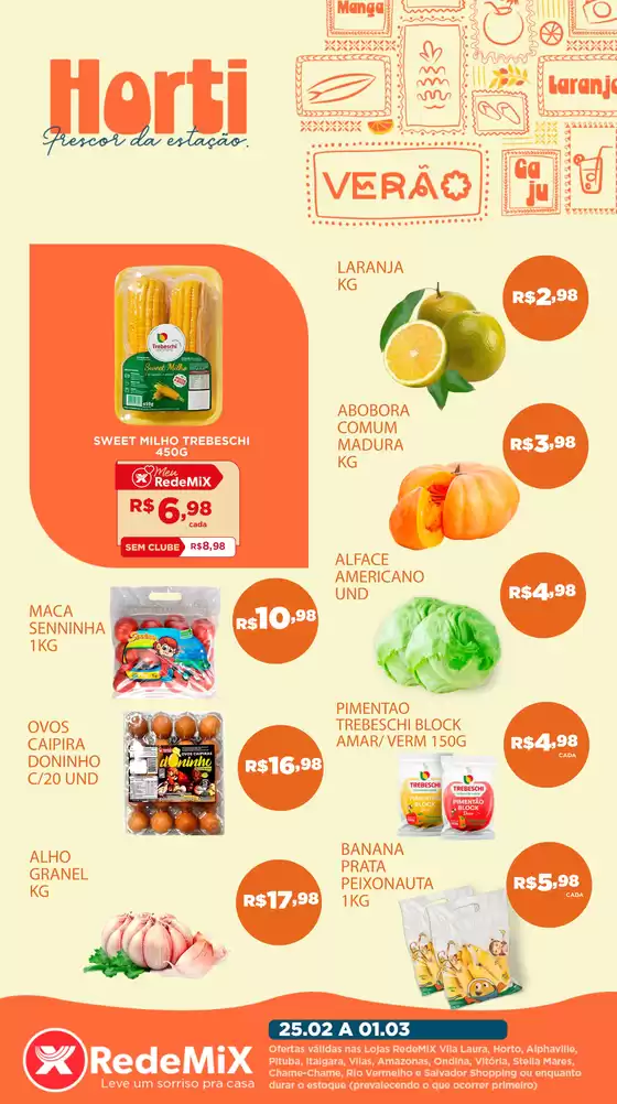 Catálogo Rede Mix | Hortifruti  | 2026-02-26T00:00:00.000Z - 2026-03-01T00:00:00.000Z