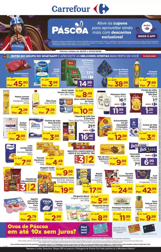 Catálogo Carrefour | Ofertas exclusivas para nossos clientes | 2026-02-26T00:00:00.000Z - 2026-03-01T00:00:00.000Z