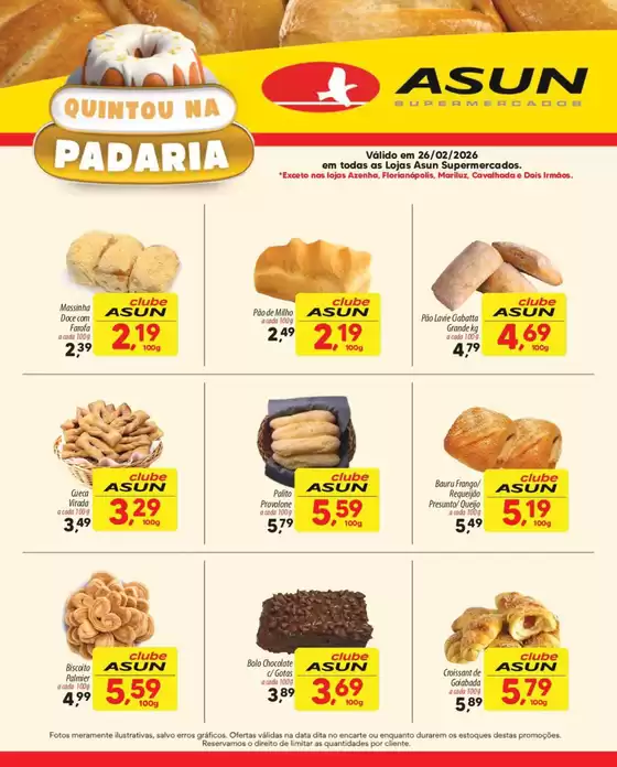 Catálogo Asun | Promoções especiais em andamento | 2026-02-26T00:00:00.000Z - 2026-02-26T00:00:00.000Z