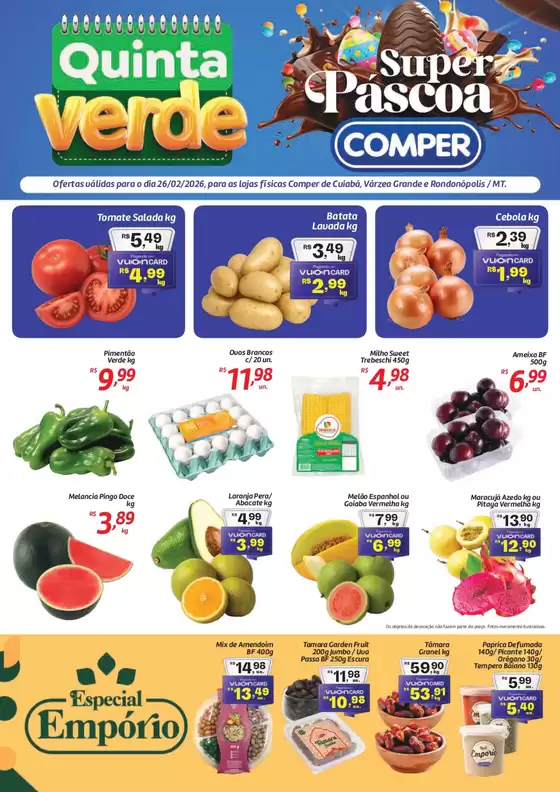 Catálogo Comper | Ofertas e promoções atuais | 2026-02-26T00:00:00.000Z - 2026-02-26T00:00:00.000Z