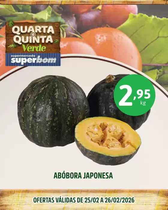 Catálogo Superbom Supermercado | Ótima oferta para todos os clientes | 2026-02-25T00:00:00.000Z - 2026-02-26T00:00:00.000Z