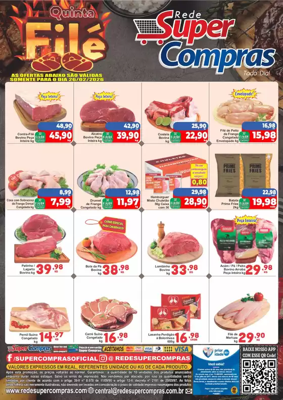Catálogo Rede Super Compras | Pechinchas e ofertas atuais | 2026-02-26T00:00:00.000Z - 2026-02-26T00:00:00.000Z