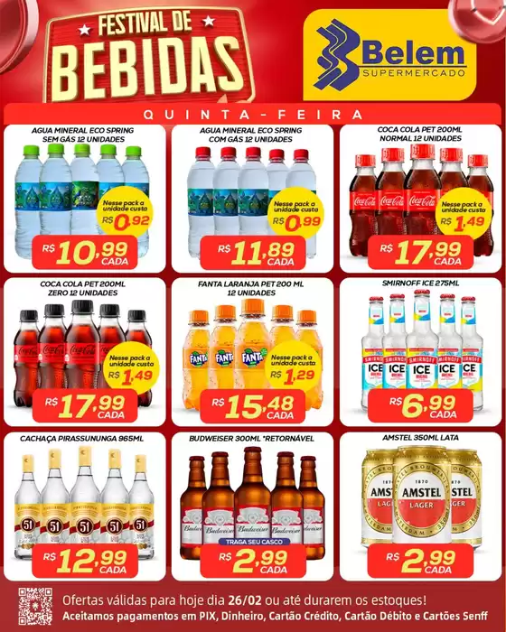 Catálogo Belem Supermercados em Quixadá | Encarte Belem Supermercados | 2026-02-26T00:00:00.000Z - 2026-02-26T00:00:00.000Z