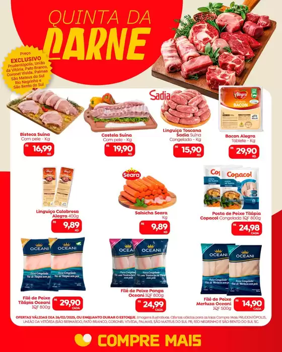 Catálogo Compre Mais em Quixadá | Encarte Compre Mais | 2026-02-26T00:00:00.000Z - 2026-02-26T00:00:00.000Z