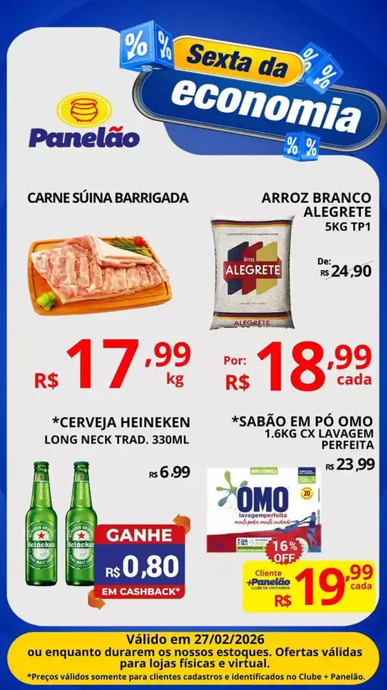 Catálogo Panelão Supermercados | Sexta Da Economia | 2026-02-27T00:00:00.000Z - 2026-02-27T00:00:00.000Z