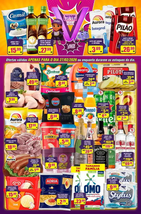 Catálogo Violeta Supermercados | Super Dia V | 2026-02-27T00:00:00.000Z - 2026-02-27T00:00:00.000Z