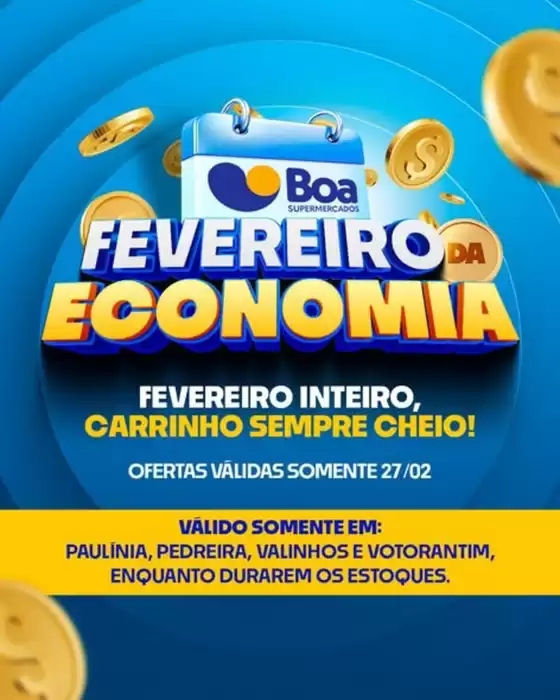 Catálogo Boa Supermercados | FEVEREIRO DA ECONOMIA | 2026-02-27T00:00:00.000Z - 2026-02-27T00:00:00.000Z