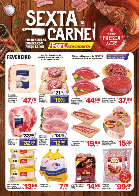 Catálogo Fort Atacadista | SP Fort 6ª da Carne 27 FEV 26 | 2026-02-27T00:00:00.000Z - 2026-02-27T00:00:00.000Z