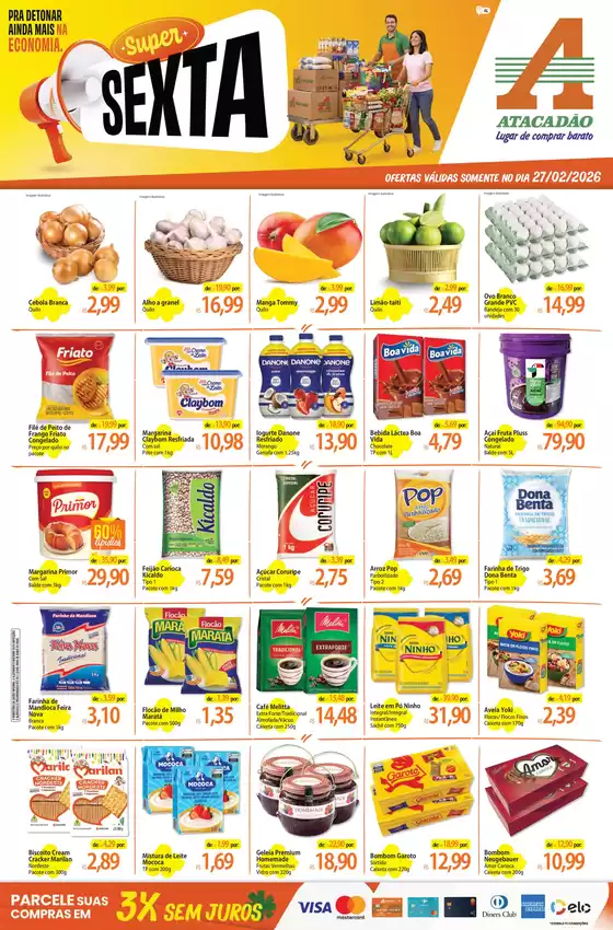 Catálogo Atacadão | Atacadão - Super Sexta | 2026-02-27T00:00:00.000Z - 2026-02-27T00:00:00.000Z
