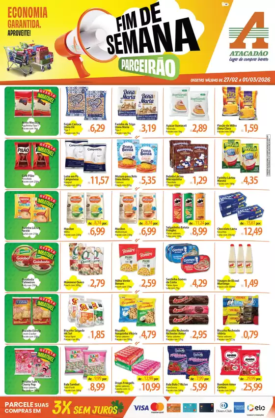 Catálogo Atacadão | Atacadão - Fim de Semana | 2026-02-27T00:00:00.000Z - 2026-03-01T00:00:00.000Z